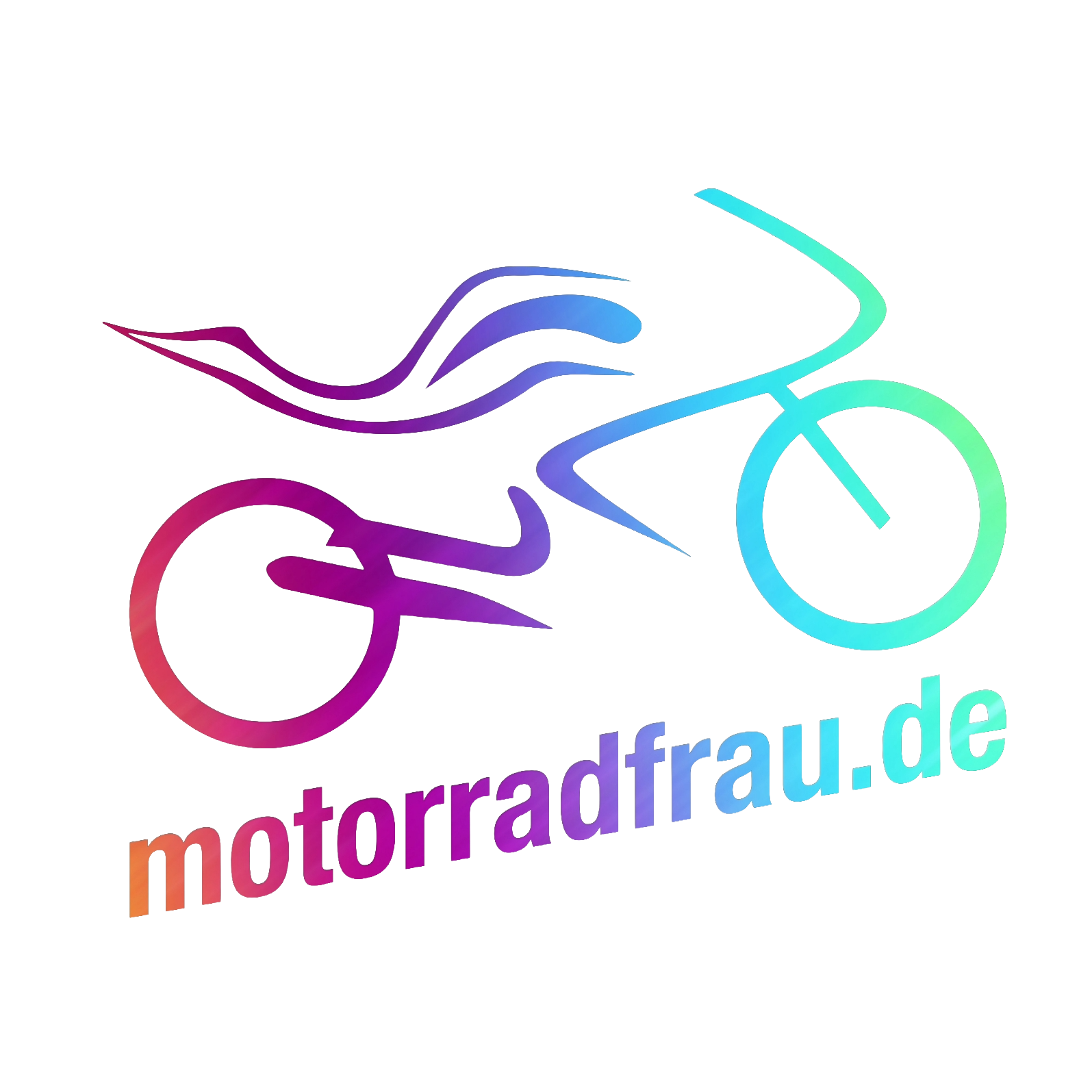 Motorradfrau